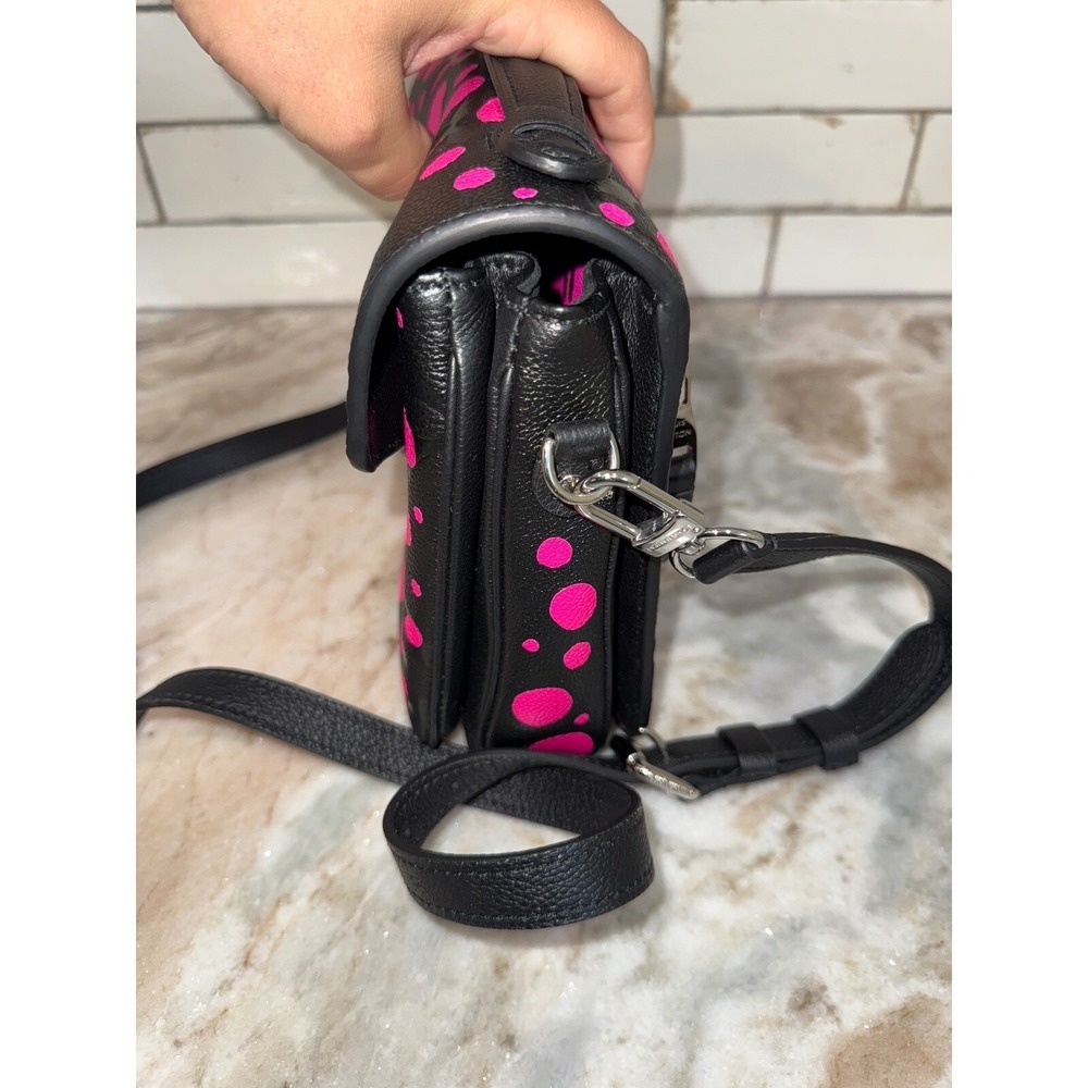 Louis Vuitton x Yayoi Kusama Pochette Metis Black Pink Infinity Dots M46395 - Picture 3 of 16